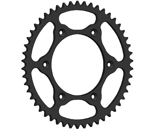 Задние звезды из сверхлегкой стали (L)